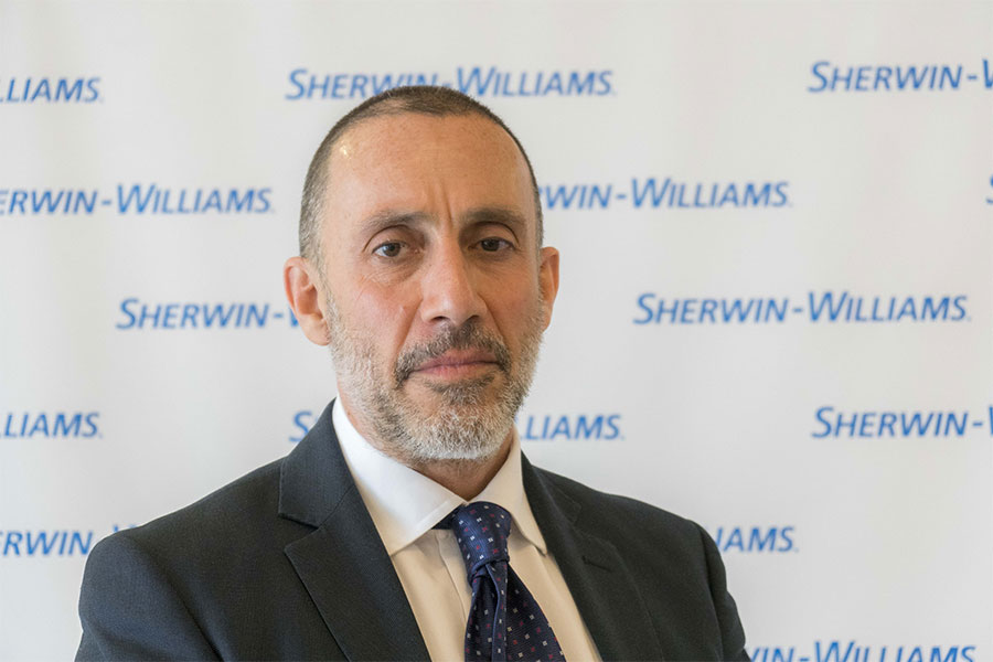 Sherwin-Williams Italy presenta il nuovo South Europe Senior Commercial Director.